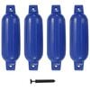 vidaXL Bokobrani za brod 4 kom plavi 41 x 11,5 cm PVC