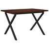 vidaXL Kvadratni blagovaonski stol 120 x 80 x 75 cm