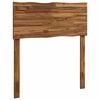 vidaXL Uzglavlje s prirodnim rubom ROSTOCK Prirodna 90 cm