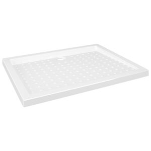 vidaXL Podloga za tu&scaron;iranje s točkicama bijela 90 x 70 x 4 cm ABS