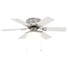 vidaXL Stropni ventilator s osvjetljenjem &Oslash; 82 cm Bijela