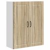 vidaXL Ormar za Zid PORTO Sonoma hrast 80 x 31 x 100 cm