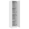 vidaXL Highboard Bijelo 35 x 39 x 168 cm