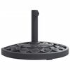 vidaXL Baza suncobrana za stupove &Oslash; 38/48 mm 9 kg polukružna