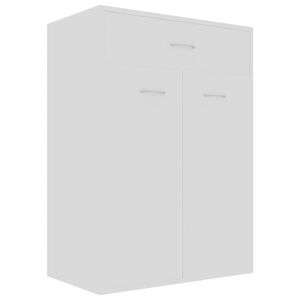 vidaXL Ormarić za cipele bijeli 60 x 35 x 84 cm od konstruiranog drva