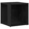 vidaXL Kutne police 33 x 33 x 34,5 cm Konstruirano drvo Crni hrast