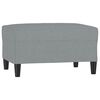 vidaXL Tabure svjetlosivi 70 x 55 x 41 cm od tkanine