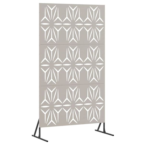 vidaXL Zaslon za privatnost Siva 100 x 50 x 180 cm