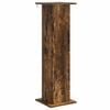 vidaXL Stalak za biljke Dimljeni hrast 30,5 x 30 x 100,5 cm