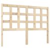 vidaXL Uzglavlje za krevet 125,5 x 4 x 100 cm od masivne borovine