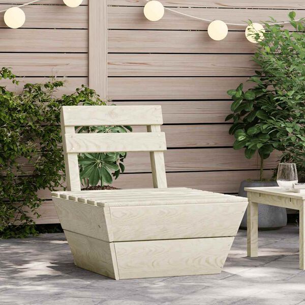 vidaXL Modularna srednja sofa od paleta od impregnirane smrekovine