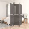 vidaXL Sobna pregrada s 3 panela antracit 150 x 220 cm od tkanine