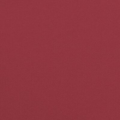vidaXL Jastuk za palete boja vina 120 x 80 x 12 cm od tkanine
