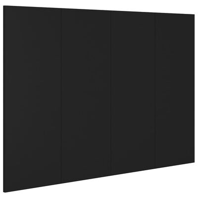 vidaXL Uzglavlje za krevet crno 120x1,5x80 cm od konstruiranog drva