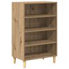 vidaXL Kreveta Umjetnički hrast 57 x 35 x 89.5 cm Konstruirano drvo