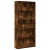 vidaXL Regal za knjige boja hrasta 80x24x176 cm konstruirano drvo