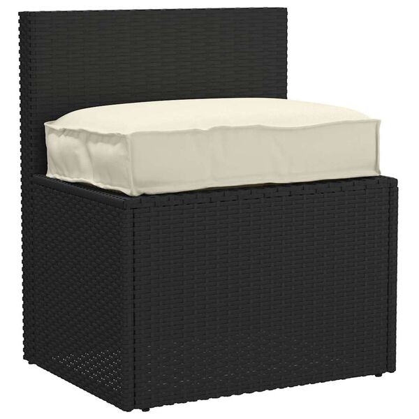 vidaXL Jastuk Krema 60 x 40 x 8 cm Oxford tkanina