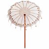 vidaXL Balineški Parasol Krema 185 x 185 x 260 cm