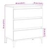 vidaXL Komoda staro drvo 60x35x70 cm konstruirano drvo