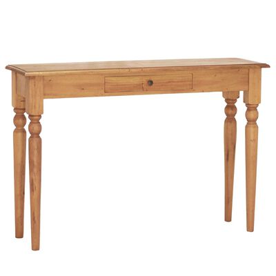vidaXL Konzolni stol 110 x 30 x 75 cm od masivnog drva mahagonija