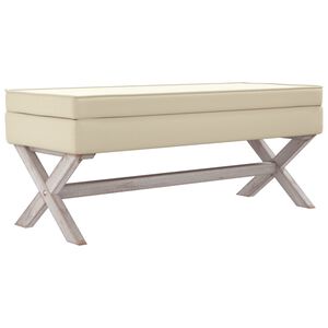 vidaXL Tabure za pohranu 110 x 45 x 49 cm platneni