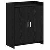 vidaXL Ormar za cipele Crni hrast 73,5 x 36 x 92 cm Konstruirano drvo