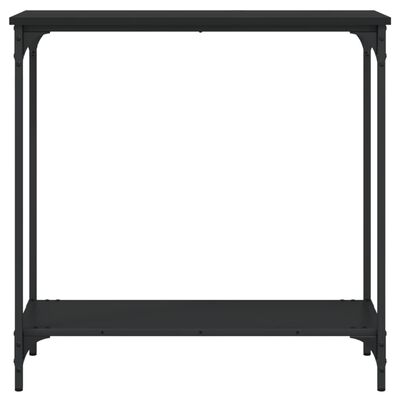 vidaXL Konzolni stol crni 75 x 30,5 x 75 cm od konstruiranog drva