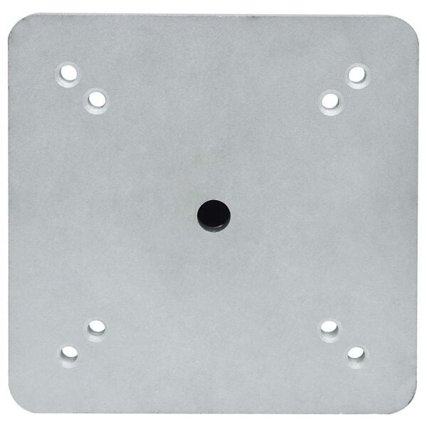 vidaXL Ukopana baza za suncobran sa &scaron;ipkom 16 x 16 x 52 cm čelična