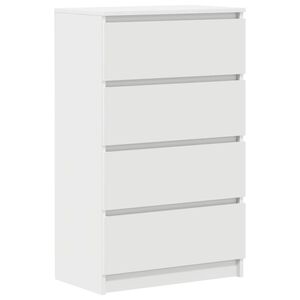 vidaXL Komoda bijela 60 x 35 x 98,5 cm od konstruiranog drva
