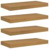 vidaXL Polica na zidu 4 kom. Bež 50 x 23,5 x 3,8 cm Konstruirano drvo