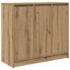 vidaXL Komoda boja hrasta artisan 85x34x76 cm konstruirano drvo