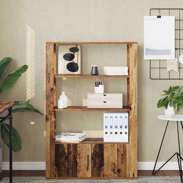 vidaXL Kreveta Staro drvo 30 x 80 x 119.5 cm Konstruirano drvo