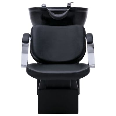 vidaXL Jedinica za pranje kose sa salonskim stolicama od umjetne kože