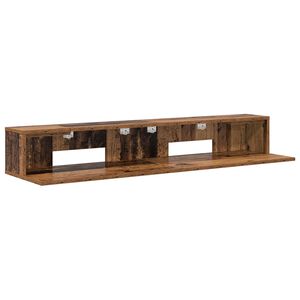 vidaXL Studio radni stol Staro drvo 110 x 36 x 19,5 cm