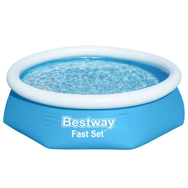 Bestway bazen na napuhavanje Fast Set okrugli 244 x 61 cm 57265
