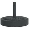 vidaXL Baza suncobrana za stupove Ø 38/48 mm 25 kg okrugla