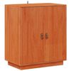 vidaXL Kreveta Vosak Smeđa 65,5 x 40 x 75 cm Masivna borovina