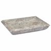 vidaXL Umivaonik sivi 50 x 35 x 10 cm mramorni