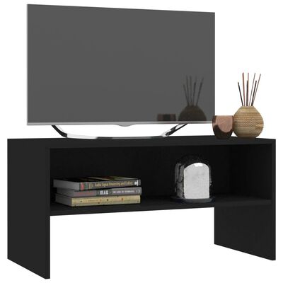 vidaXL TV ormarić od iverice crni 80 x 40 x 40 cm