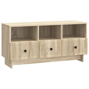 vidaXL TV ormar Hrast sonoma 102 x 34,5 x 50 cm Konstruirano drvo