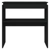 vidaXL Konzolni stol crni 80 x 30 x 80 cm od konstruiranog drva