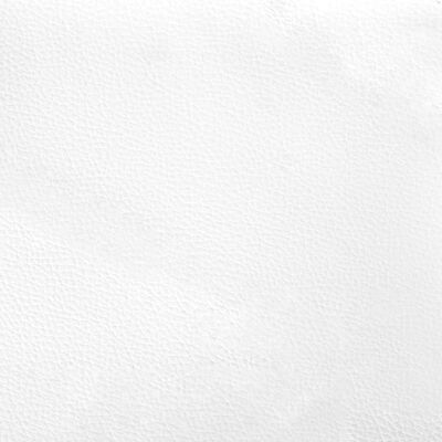vidaXL Jastuk za uzglavlje bijeli 80 cm od umjetne kože