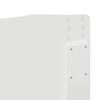 vidaXL Krevet s od storage Bijelo 140 x 190 cm Konstruirano drvo