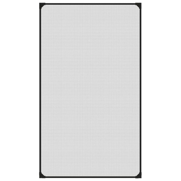 vidaXL Magnetski prozorski zaslon protiv insekata antracit 80x140 cm