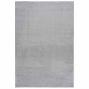 vidaXL Perivi mekani pahuljasti tepih 160 x 230 cm protuklizni sivi
