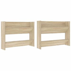 vidaXL Zidni ormarići za cipele 2 kom boja hrasta 80x18x60 cm drveni