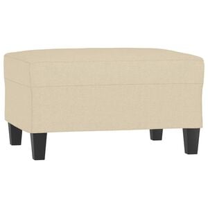 vidaXL Tabure krem 70 x 55 x 41 cm od tkanine