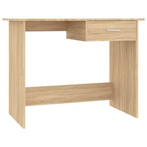vidaXL Radni stol boja hrasta sonome 100x50x76 cm konstruirano drvo