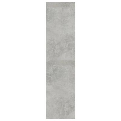 vidaXL Ormar siva boja betona 100 x 50 x 200 cm od konstruiranog drva