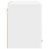 vidaXL Viseći ormarić 2 pcs Bijelo 60 x 31 x 40 cm Konstruirano drvo